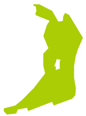 大阪府のシルエット